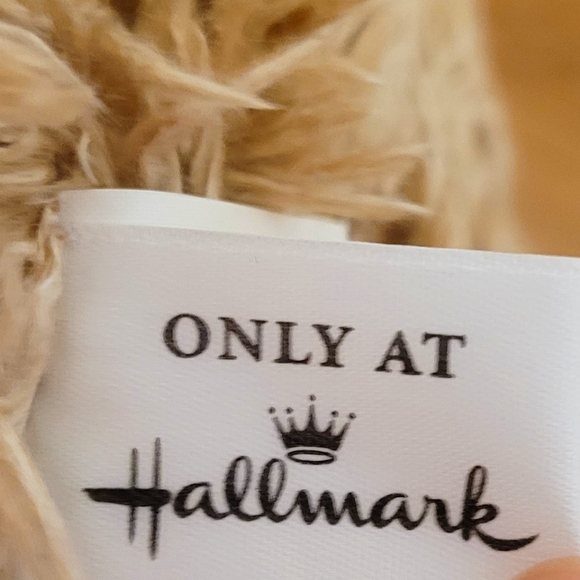 HULLMARK HUGE STUFFED BEAR - Picture 3 of 3